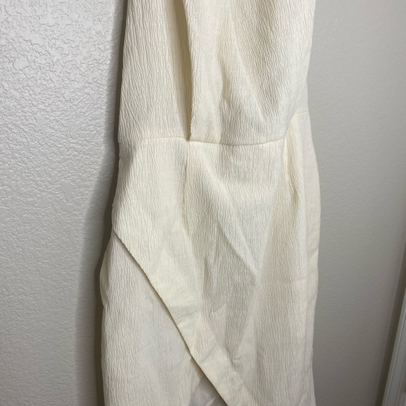 NWT ELLIATT x Free People Keilani Dress in Ivory / Vacation, Chic / Size Medium - Picture 4 of 9